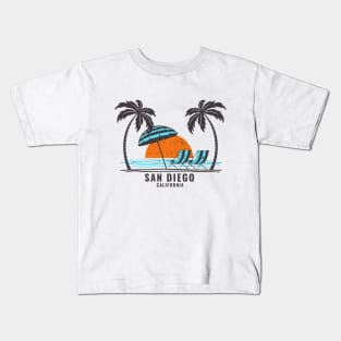 San Diego California Kids T-Shirt